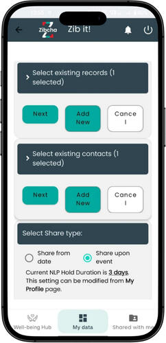 Sharing Wizard - easy and in your control!
